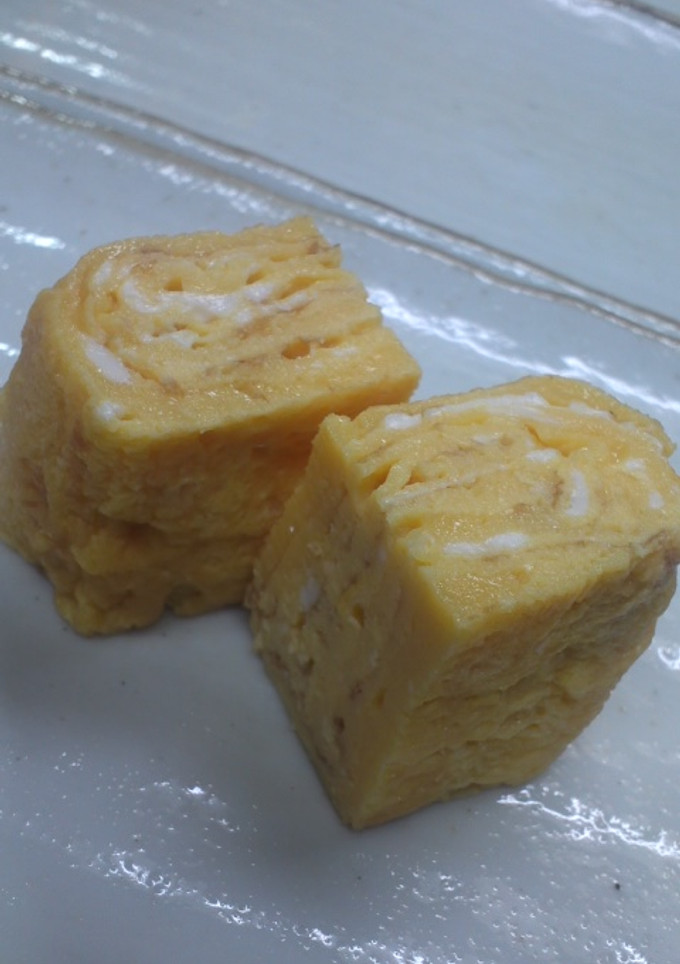 ﾀﾞｼ巻き卵焼き-レシピのメイン写真
