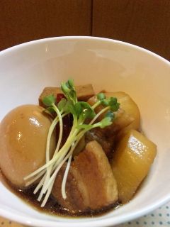 簡単!炊飯器1回de豚バラ角煮&角煮丼-レシピのメイン写真