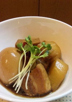 簡単！炊飯器１回de豚バラ角煮＆角煮丼-レシピのメイン写真