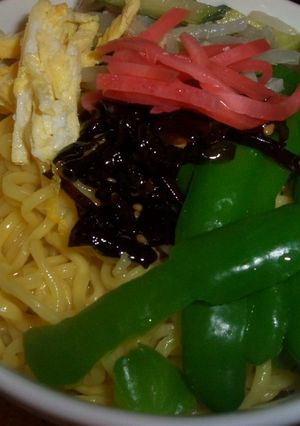 卵がからんだ＊冷しインスタントラーメン!-レシピのメイン写真