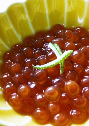 ニンジンdeいくらの醤油漬け-レシピのメイン写真
