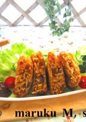 中華麺の春巻き（市販のソースで簡単）-レシピのメイン写真