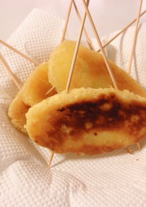 秋の味覚!サツマイモ団子-レシピのメイン写真