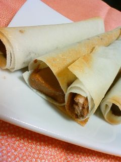 春巻き(餃子)の皮で♪スイーツ-レシピのメイン写真
