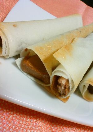 春巻き(餃子)の皮で♪スイーツ-レシピのメイン写真