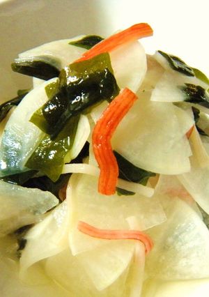 大根de酢の物☆-レシピのメイン写真