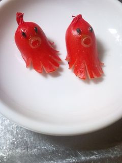 ウインナーでペンギン＆ライオン by ゆいランラン 【クックパッド