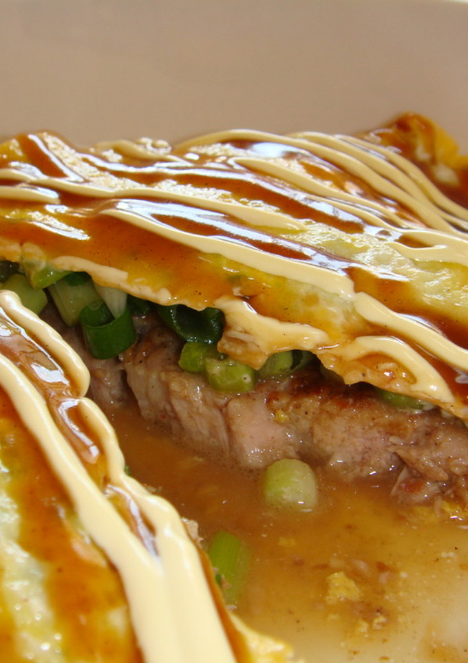 ちょっと豪華♪なとんぺい焼き-レシピのメイン写真