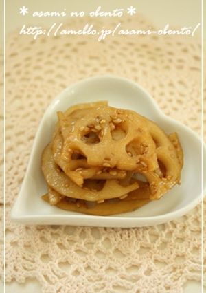 お弁当おかず☆蓮根のオイスター金平-レシピのメイン写真