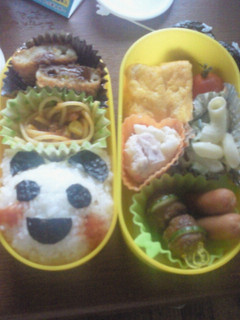 簡単!可愛いパンダさん弁当♪-レシピのメイン写真