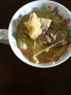 豆乳でつくるこってりみそ汁-レシピのメイン写真