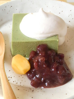抹茶ババロア-レシピのメイン写真