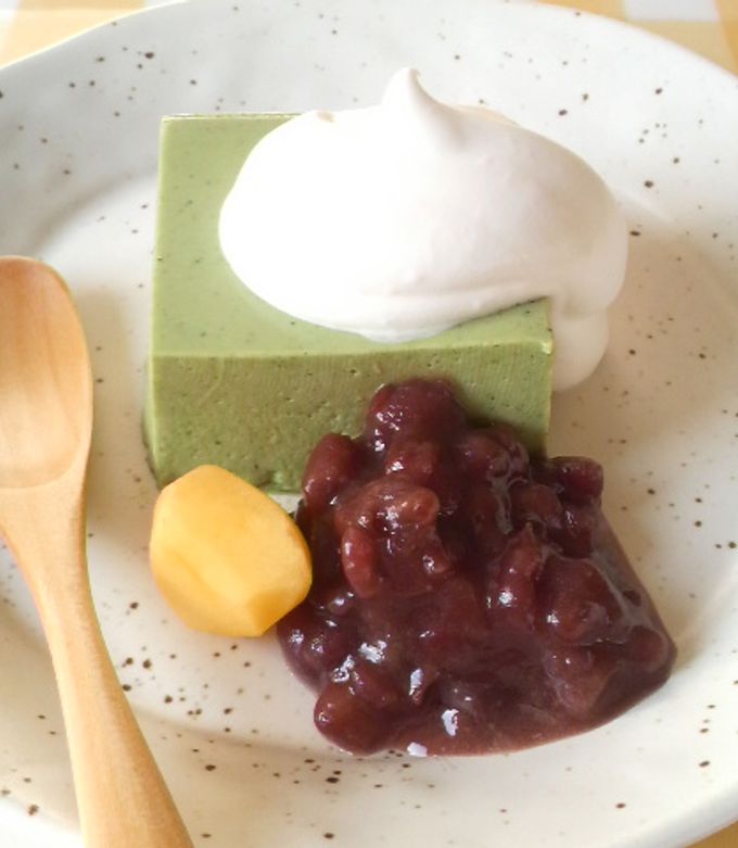 抹茶ババロア-レシピのメイン写真