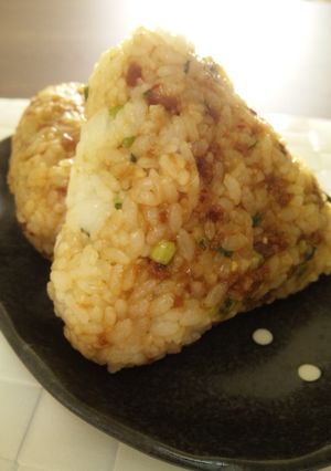 ☆肉味噌おにぎり☆-レシピのメイン写真
