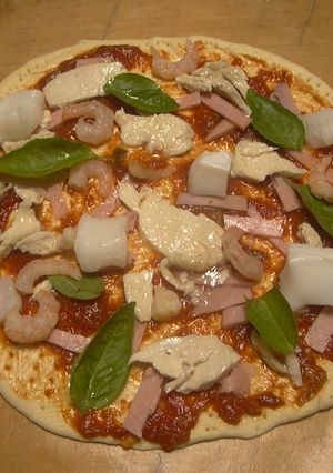 00番小麦の食べきりピザ生地-レシピのメイン写真