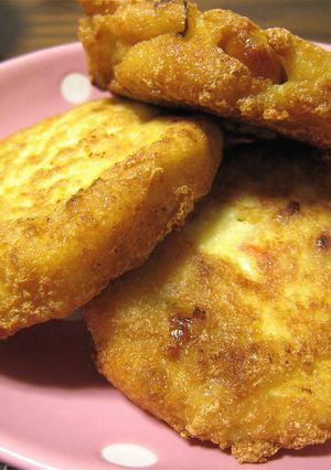 煮物の残りで、がんもどき☆-レシピのメイン写真