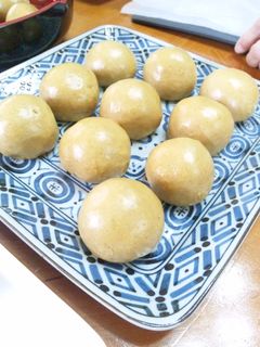 黒糖まんじゅう和菓子屋風-レシピのメイン写真