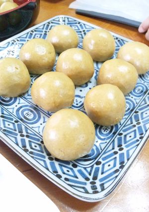 黒糖まんじゅう和菓子屋風-レシピのメイン写真