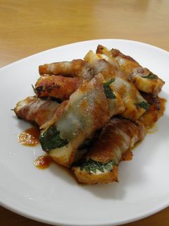 厚揚げ豆腐の肉巻き-レシピのメイン写真