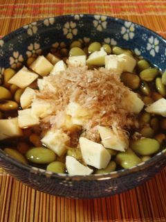 青大豆の浸し豆★わさびチーズ和え-レシピのメイン写真