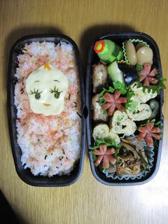 簡単キャラ弁☆キューピーちゃん♪-レシピのメイン写真