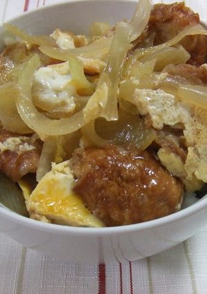 ☆Ｂ級グルメ！宮城の油麩（あぶらふ）丼☆-レシピのメイン写真