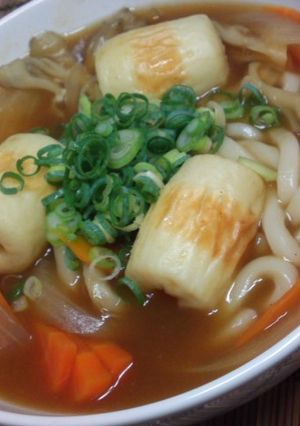 ☆チーちく入りカレーうどん☆-レシピのメイン写真
