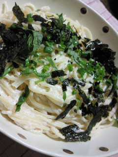 明太子パスタ-水切りヨーグルト入り-レシピのメイン写真