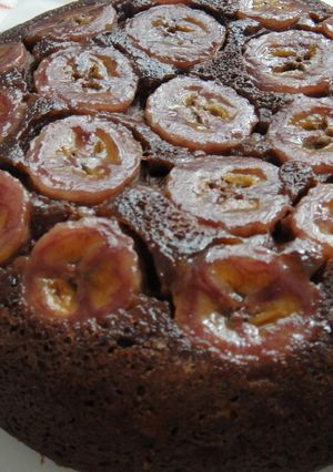 炊飯器で簡単チョコバナナケーキ-レシピのメイン写真