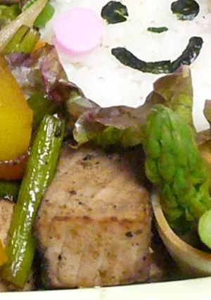 鰹とパプリカのコロコロポン酢炒め☆-レシピのメイン写真