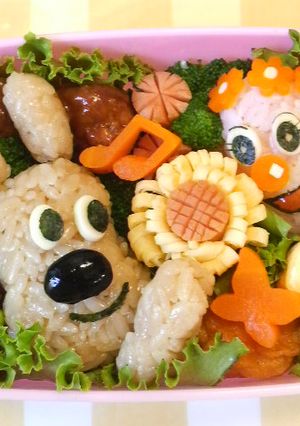 キャラ弁　めいけんチーズ-レシピのメイン写真