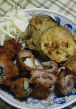 大葉と鳥肉・チーズはさみトンカツ-レシピのメイン写真