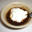 ヨーグルトのコーヒーがけ~ティラミス風