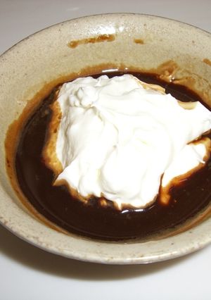 ヨーグルトのコーヒーがけ~ティラミス風-レシピのメイン写真