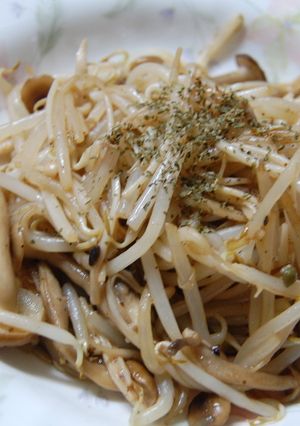 もやしときのこのオリーブ炒め-レシピのメイン写真