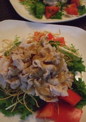 バリ麺のせしゃぶしゃぶサラダ☆-レシピのメイン写真