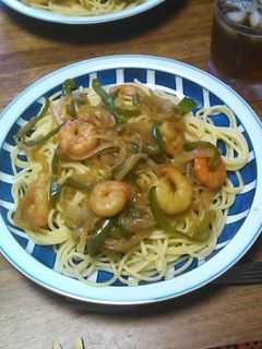 えびスパゲティ-レシピのメイン写真