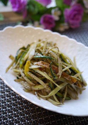 捨てないで！カボチャの皮でイタリア～ン♪-レシピのメイン写真