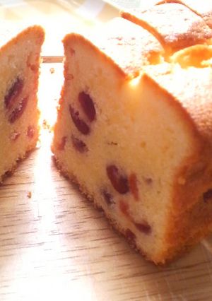 クランベリーのケーキ-レシピのメイン写真
