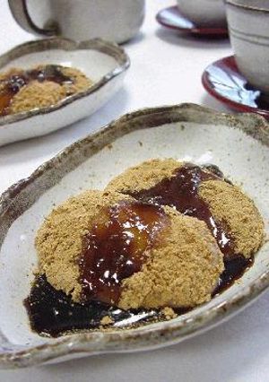 黒蜜あべかわ、シナモン風味。-レシピのメイン写真