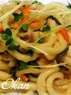 味噌チーズうどん-レシピのメイン写真