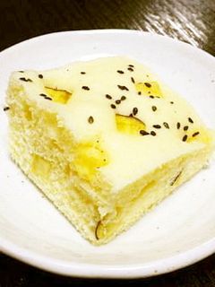 おやつに♪HMレンジさつまいも蒸しパン-レシピのメイン写真