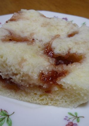 ＊ルクエdeいちごミルク蒸しケーキ＊-レシピのメイン写真