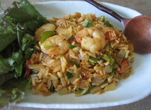 短時間で簡単！タイ米から作るナシゴレン-レシピのメイン写真