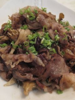 牛肉と舞茸の炒め物-レシピのメイン写真