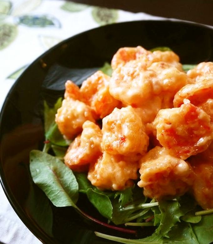 揚げずにぷりぷり簡単海老マヨ by たっきーママさん 【クックパッド