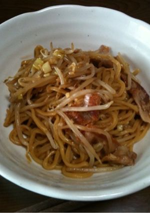 生麺で焼きそば-レシピのメイン写真