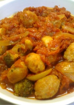 肉団子のトマトソース煮-レシピのメイン写真