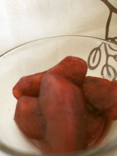 リンゴの赤ワイン煮-レシピのメイン写真