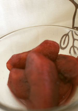 リンゴの赤ワイン煮-レシピのメイン写真